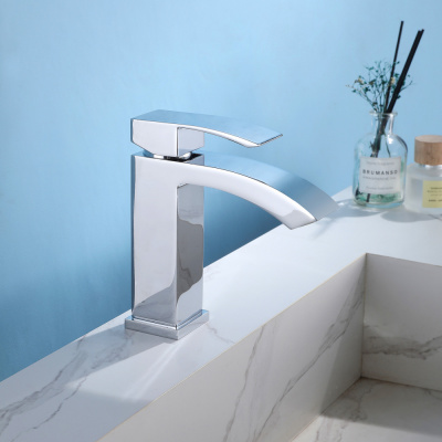 Смеситель ABBER Wasserfall AF8610 для раковины, хром фото в интернет-магазине Русалия