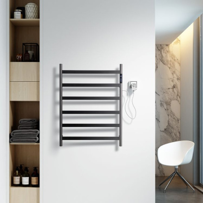 Полотенцесушитель электрический WONZON & WOGHAND ESSEN, Темный графит (WW-A405-GM) фото в интернет-магазине Русалия