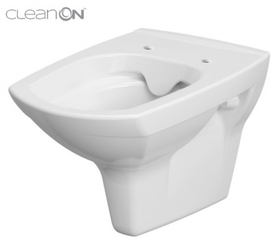 Унитаз подвесной Carina Clean On микролифт S-MZ-CARINA-COn-DL Cersanit фото в интернет-магазине Русалия