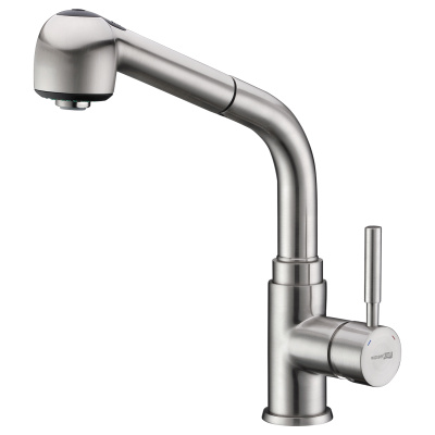 Wern 4266 Смеситель для кухни с выдвижной лейкой Wasserkraft фото в интернет-магазине Русалия