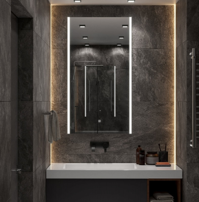 Зеркало с подсветкой Modern 600х1100 ЗЛП618 Continent фото в интернет-магазине Русалия