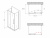 Душевой уголок ABBER Schwarzer Diamant AG30160BH-S60B-S60B 60х160 прямоугольный, профиль черный, прозрачное стекло фото в интернет-магазине Русалия