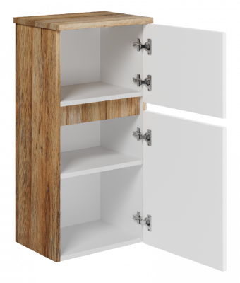 Шкаф Ива 40 подвесной универсальный П-Ива05040-01 Misty фото в интернет-магазине Русалия