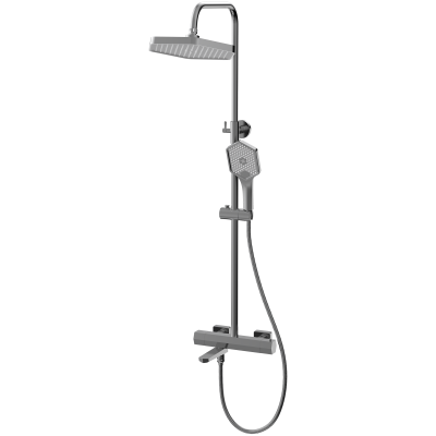 Душевая система HAIBA оружейная сталь (HB24726-3) фото в интернет-магазине Русалия