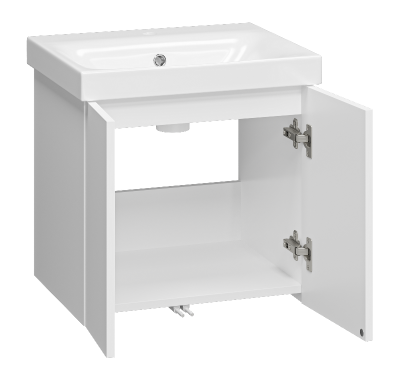 Тумба Лира 50 подвесная с раковиной Cersanit Moduo 50 Misty фото в интернет-магазине Русалия