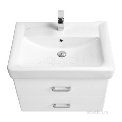 Тумба под раковину AQUATON Америна 70 белый 1A137601AM010 фото в интернет-магазине Русалия