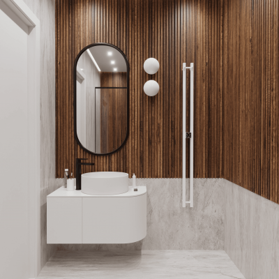 Электрический полотенцесушитель Стойка  DUO круг1600 4670078528308 Terminus фото в интернет-магазине Русалия