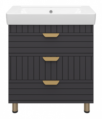 Тумба Gloster 80 с раковиной Dreja Q 80 Brevita фото в интернет-магазине Русалия