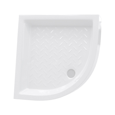 Душевой поддон керамический полукруг 900x900 фото в интернет-магазине Русалия