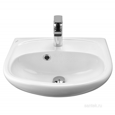 Раковина Santek Анимо 40 отверстие под смеситель 1WH110490 фото в интернет-магазине Русалия
