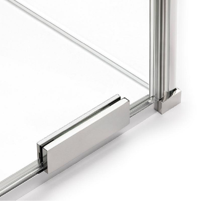 Шторка для ванны NEW TRENDY SMART 130x150 EXK-4103 (хром) фото в интернет-магазине Русалия