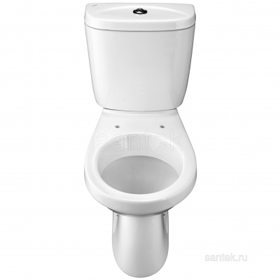 Унитаз - компакт вертикальный с сиденьем дюропласт Анимо 1WH302133 Сантек фото в интернет-магазине Русалия