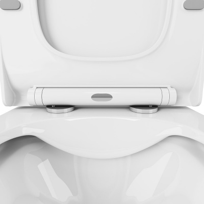 Унитаз подвесной Cube Cirkel-H с сиденьем микролифт OWLT190803 OWL фото в интернет-магазине Русалия