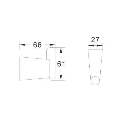 Крючок для ванной комнаты Shevanik SG5711C, белый фото в интернет-магазине Русалия