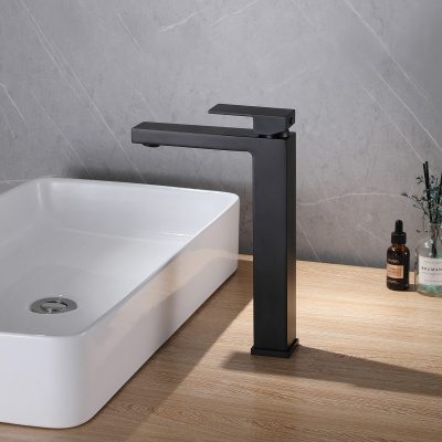 Смеситель ABBER Daheim AF8211B для раковины, черный матовый фото в интернет-магазине Русалия