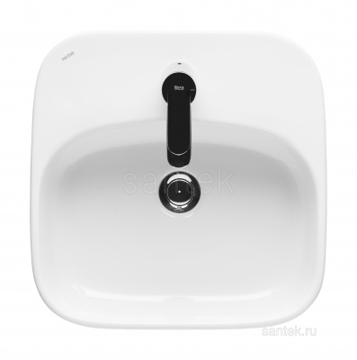 Раковина Santek Одри Soft 420х420 отверстие под смеситель 1WH501709 фото в интернет-магазине Русалия