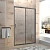 Душевая дверь Veconi Vianno VN-40B, 1000x1850, Черный, стекло прозрачное VN40B-100-01-C1 фото в интернет-магазине Русалия