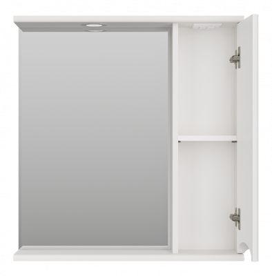 Зеркальный шкаф Атлантик 70 правый П-Атл-4070-010П Misty фото в интернет-магазине Русалия