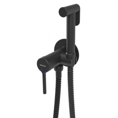 Смеситель для биде скрытого монтажа EXCELLENT Pi AREX.1204BL (черный мат) фото в интернет-магазине Русалия