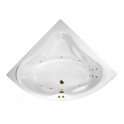 Гидромассажная ванна EXCELLENT Konsul 150x150 "LINE" (бронза) WAEX.KON15.LINE.BR фото в интернет-магазине Русалия