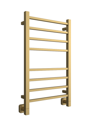 Полотенцесушитель ДВИН L plaza 80/50 ВодянойК8 квадрат Золотой матовый 4657812413731 фото в интернет-магазине Русалия