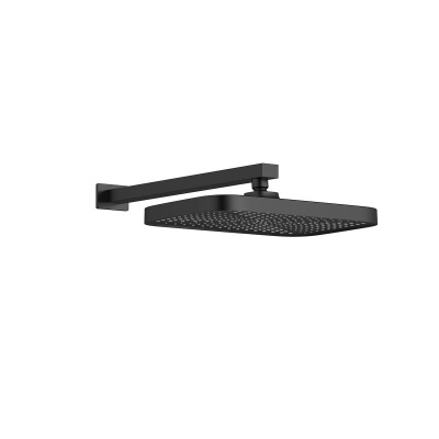 Верхний душ с держателем VSHD-41CMB, черный Vincea фото в интернет-магазине Русалия