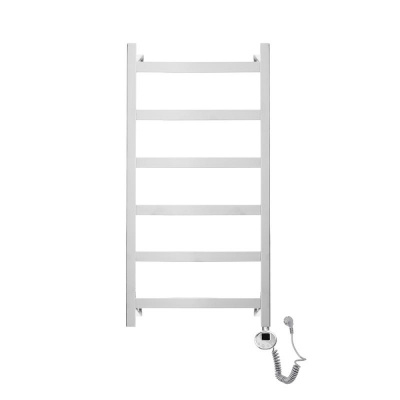 Электрический полотенцесушитель Квадро Плюс П6 400х800 ER, хром Domoterm фото в интернет-магазине Русалия