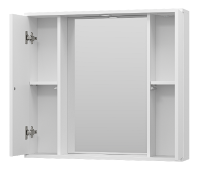 Зеркальный шкаф Лира 80 П-Лир04080-013 Misty фото в интернет-магазине Русалия