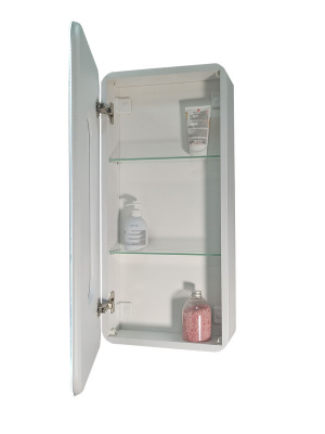 Зеркальный шкаф Elliott 400х800 левый МВК058 Continent фото в интернет-магазине Русалия