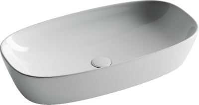 Умывальник чаша накладная овальная Element 700*375*140мм CN5040 Ceramica Nova фото в интернет-магазине Русалия