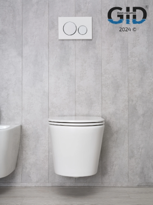 Унитаз подвесной Gid Tr2130 62235Y белый 50x36x35 фото в интернет-магазине Русалия