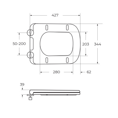 Крышка-сиденье BelBagno BB2322SC фото в интернет-магазине Русалия