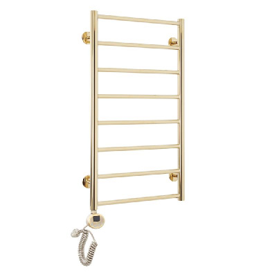 Электрический полотенцесушитель Медея П8 400x800 EL , золото глянец Domoterm фото в интернет-магазине Русалия