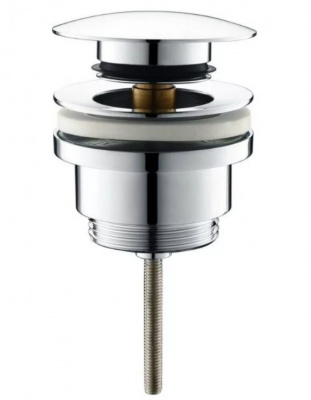 Донный клапан для раковины универсальный G-36CH хром GID фото в интернет-магазине Русалия