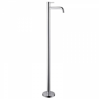 Смеситель ABBER Wasser Kreis AF8140 напольный для раковины, хром фото в интернет-магазине Русалия