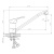 Смеситель для кухни DECOROOM DR21 (DR21018) фото в интернет-магазине Русалия