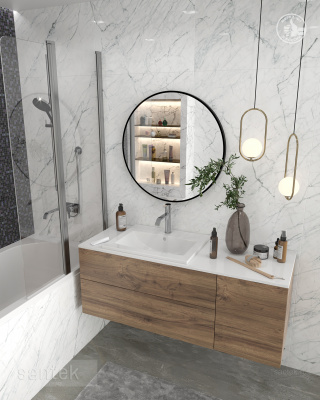 Раковина Santek Элина 60 отверстие под смеситель 1WH501606 фото в интернет-магазине Русалия