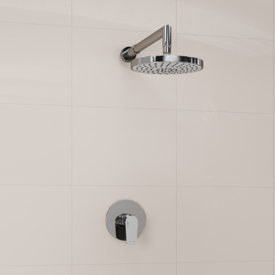 A12629 Встраиваемый комплект для душа с верхней душевой насадкой Wasserkraft фото в интернет-магазине Русалия