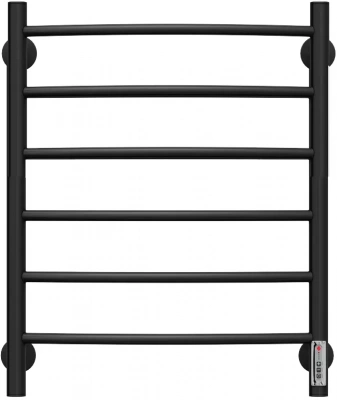 Полотенцесушитель электрический Классик П6 450x650, черный (RAL 9005 матовый) 4660059930350 Terminus фото в интернет-магазине Русалия