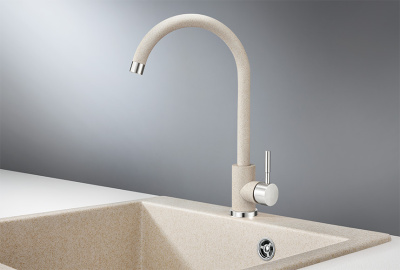 Смеситель для кухни GRANULA (ST-4031, ПИРИТ) фото в интернет-магазине Русалия