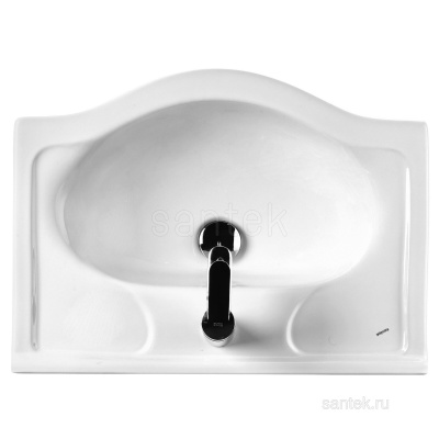 Раковина Santek Селигер 60 отверстие под смеситель 1WH110268 фото в интернет-магазине Русалия