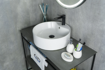 Раковина накладная Gid N9008b фото в интернет-магазине Русалия