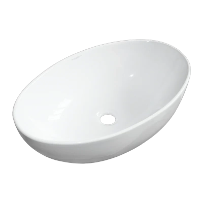 Раковина накладная овальная Ringo 53 RNGSLWB01 Sanita Luxe фото в интернет-магазине Русалия