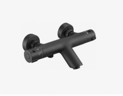 Смесител для душа ESKO с термостатом Mikros (T3054 Black) фото в интернет-магазине Русалия