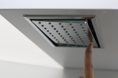 Кабина CHIKA901T душевая без крыши Ceruttispa (90x90x215-225) фото в интернет-магазине Русалия