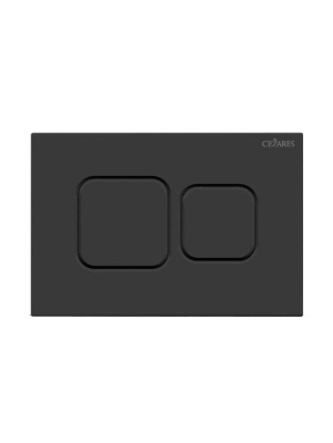 Кнопка смыва CEZARES PN2-BTN-NOP Черный матовый фото в интернет-магазине Русалия