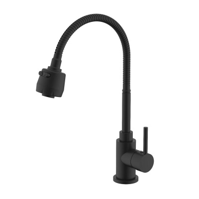 Смеситель для кухни Splenka S201.47.06, черный фото в интернет-магазине Русалия