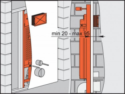 Инсталляционная система для подвесных унитазов Sadromodul AM102/1200 ALCAPLAST фото в интернет-магазине Русалия