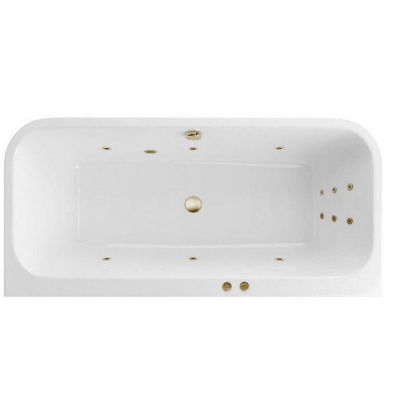 Гидромассажная ванна EXCELLENT Arana 180x85 "LINE" (бронза) WAEX.ARA18.LINE.BR фото в интернет-магазине Русалия