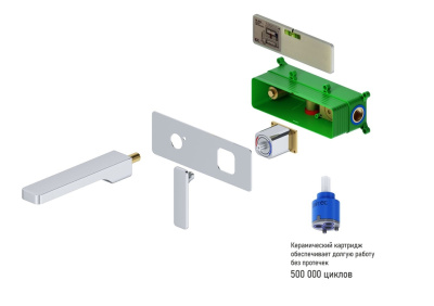Смеситель для раковины Timo Torne (4371/00SM chrome) фото в интернет-магазине Русалия